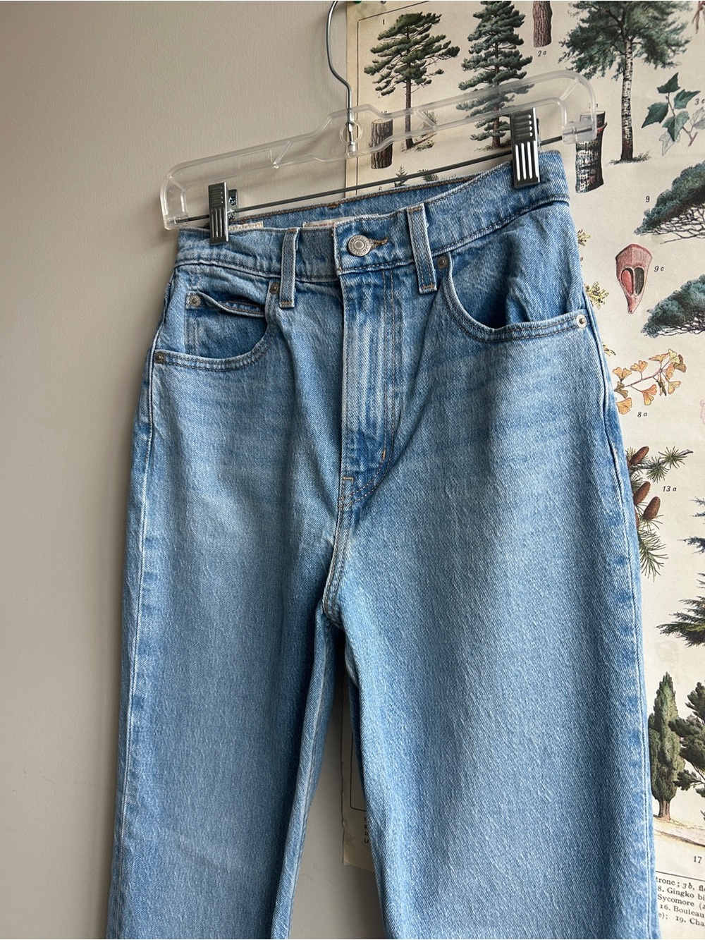 Levi’s 70s high slim straight size 25 - Picture 3 of 5